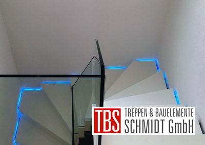 Glasgelaender Faltwerktreppe Schwedelbach
