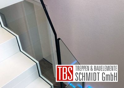 Stufenverblendung Faltwerktreppe Schwedelbach