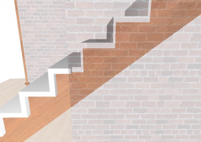 Rendering-Treppe-Detail