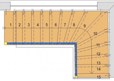 Technische-Skizze-Treppe