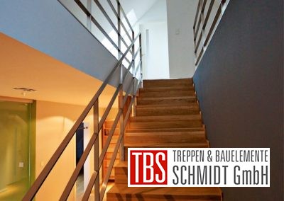 Edelstahlgelaender Faltwerktreppe Karlsruhe