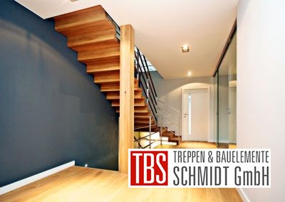 Rueckansicht Faltwerktreppe Karlsruhe