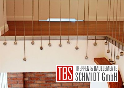 Drahtseilgelaender Faltwerktreppe Leipzig