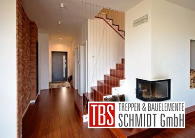 Raumansicht Faltwerktreppe Leipzig