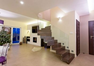 Raumansicht Faltwerktreppe Meersbusch