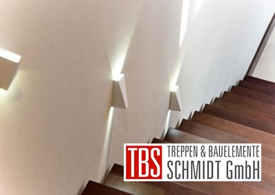 Wandbeleuchtung Faltwerktreppe Muenchen