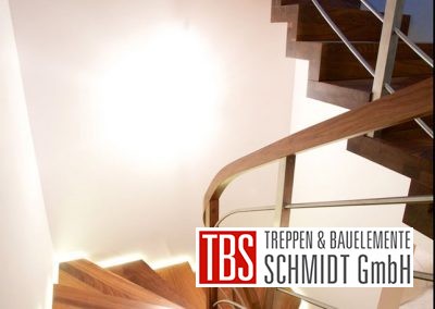 Treppenbeleuchtung Faltwerktreppe Speyer