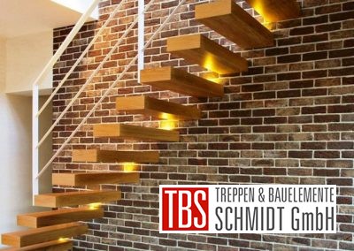Seitenansicht Kragarmtreppe Sachsen
