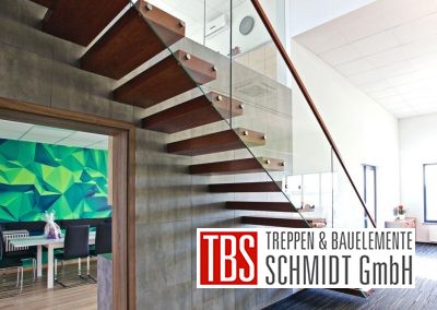 Glasgelaender Kragarmtreppe Baden
