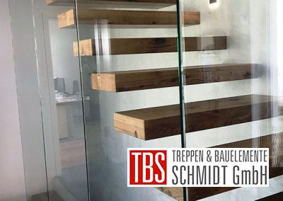 Glaswand Kragarmtreppe Gersheim