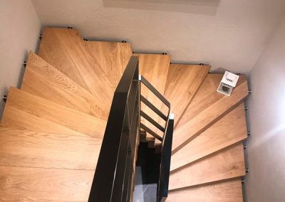 Ansicht Faltwerktreppe Hoeheinoed