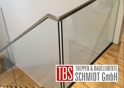 Glasgelaender Faltwerktreppe Gaggenau
