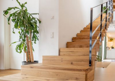 Stufenblock Faltwerktreppe Hoechen