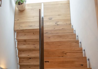 Zwischenpodest Faltwerktreppe Hoechen