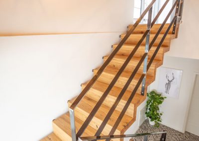 Podestblick Faltwerktreppe Hoechen